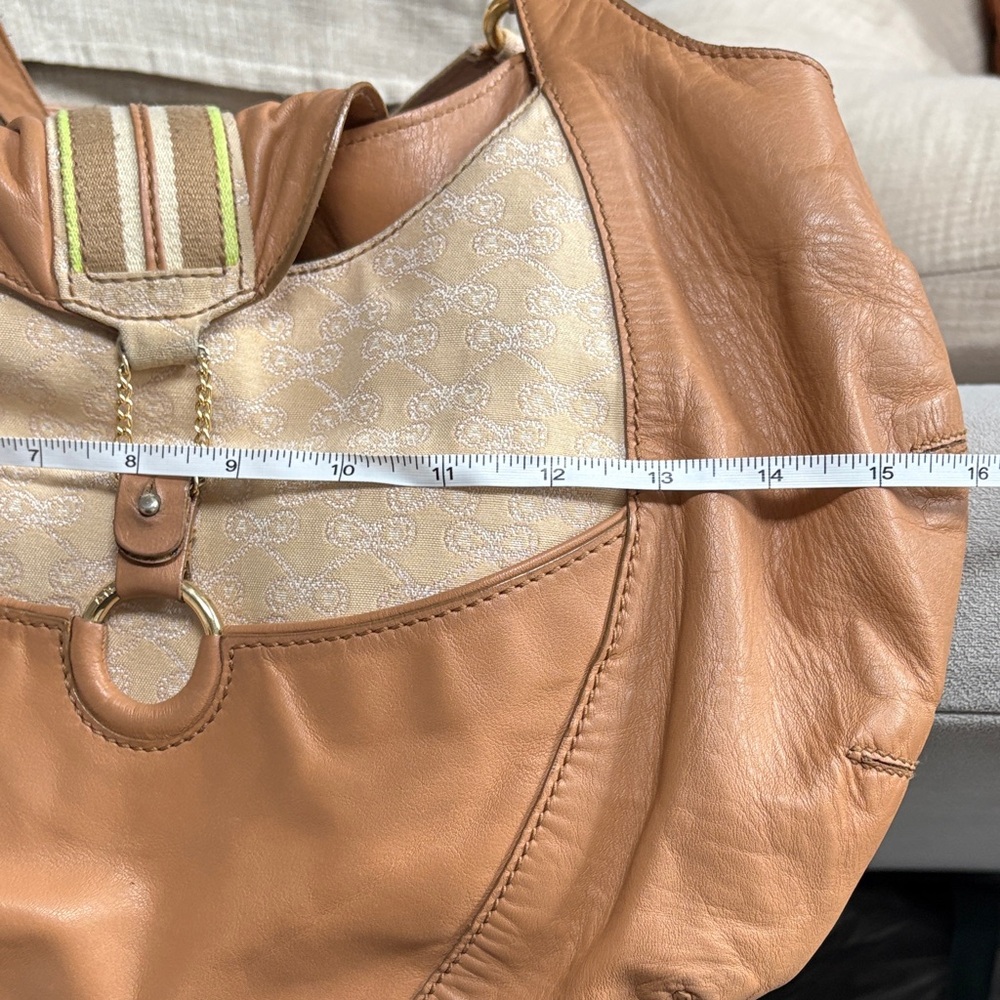 Anya Hindmarch Leather Shoulder Bag Made In Italy Gucci like - Picture 11 of 12